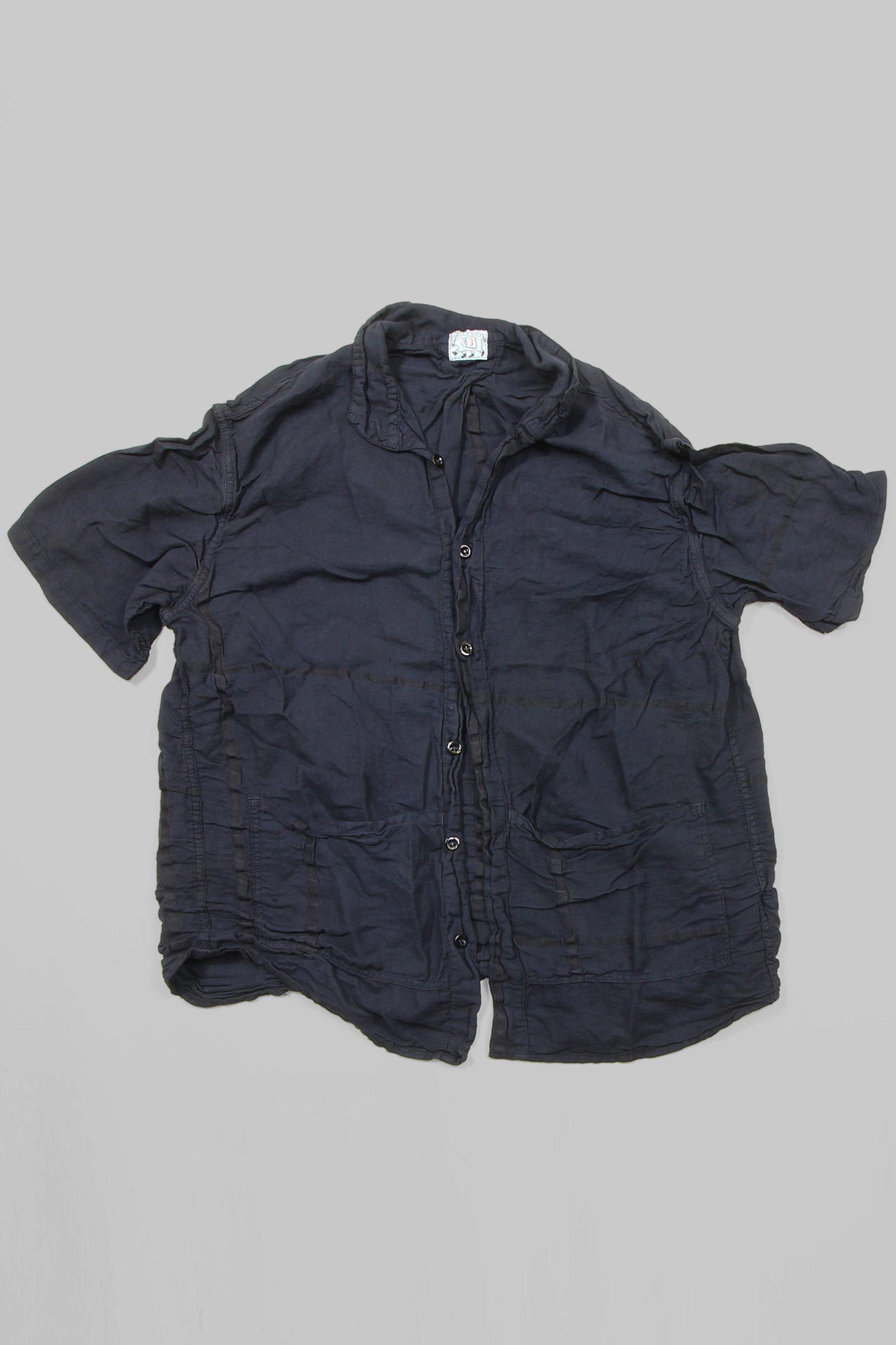 Type 469 Short Sleeve Flipped Collar Shirt